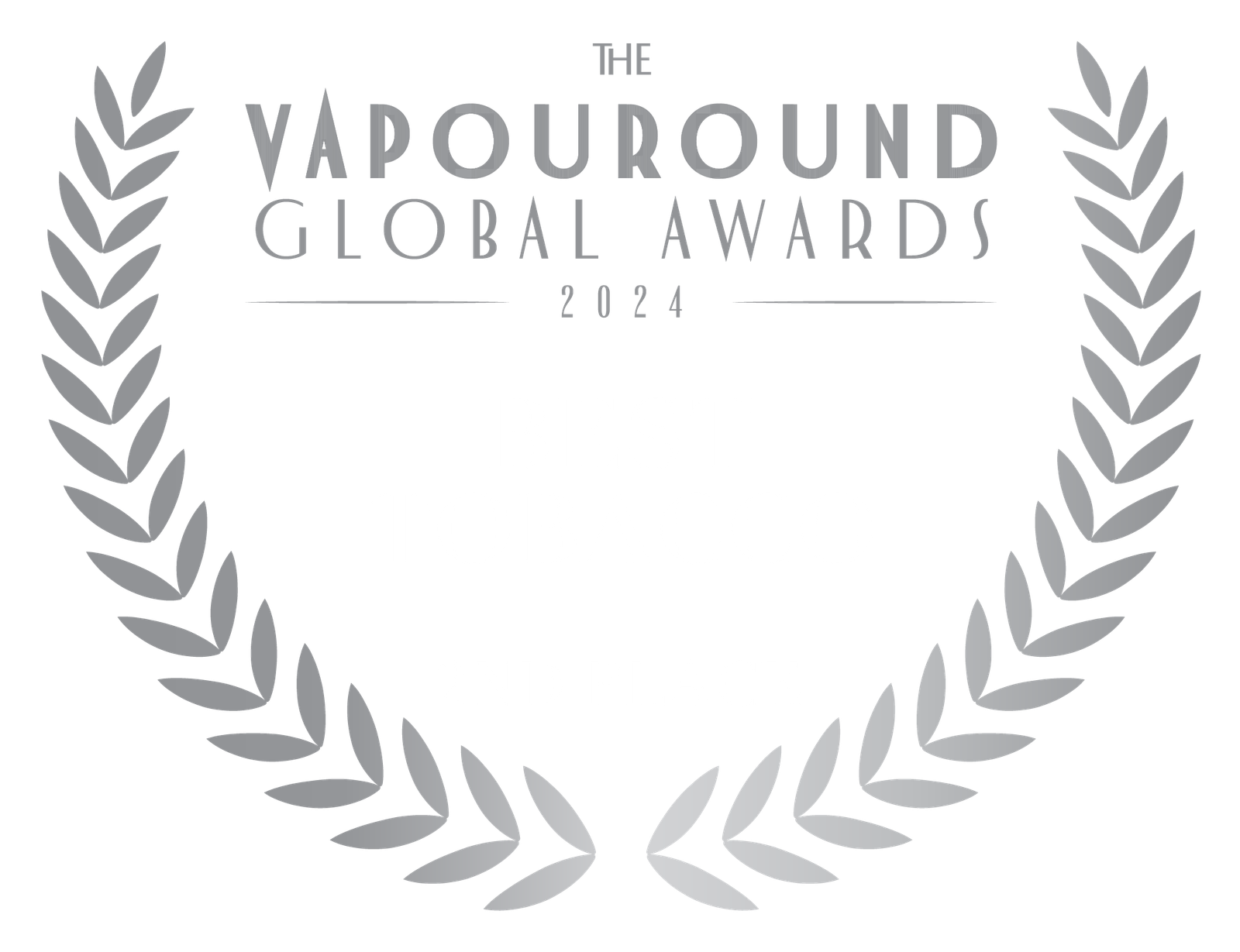 VAPOUROUND GLOBAL AWARDS BEST TOBACCO 2ND PLACE CREST